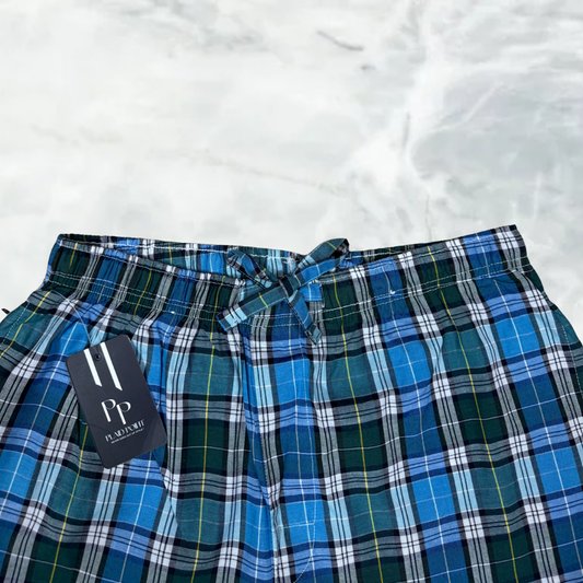 Casual Check Pattern Pants for Men – Daily Comfort Wear