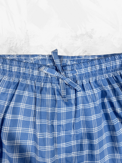 Men's Premium quality lounge wear trousers (Blue)