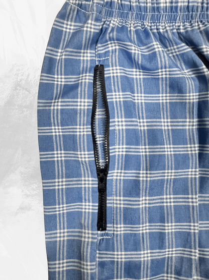 Men's Premium quality lounge wear trousers (Blue)