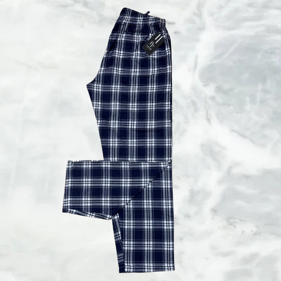 Men’s Checkered Lounge Pants – Pack of 3 | Premium Comfort Wear